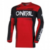 Mikina O'Neal Element Racewear čierna/červená L