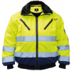 Korntex | KXPJ – Oslo, Hi-Vis pilotná bunda, žltá - modrá navy, 5XL