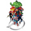 CUKROVÁ TLAČ jedlý obrázok na tortu Cukrová hmota Spider-man HULK Avengers #3