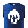 Detské tričko - Hulk, Barva Modrá, Velikost 134 cm/8 roků Bezvatriko.cz 0131