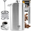 KAVIAREŇ LÚHOVAČ NA ČAJOVÚ KÁVU 1000 ml FRENCH PRESS LÚHOVAČ PIESTOVÝ