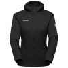 Dámska bunda Rime Light IN Flex Hooded Jacket Men značky Mammut ponúka ideálnu kombináciu ľahkosti, izolácie a priedušnosti pre športové aktivity v chladných dň Čierna