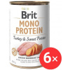 Brit Mono Protein Turkey & Sweet Potato 6× 400 g