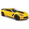 Maisto Corvette Z06 2015 žltá 1:24