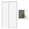 Sprchové dvere - RADAWAY Idea DWJ 100 L grafitové sprchové dvere (Sprchové dvere - RADAWAY Idea DWJ 100 L grafitové sprchové dvere)