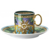 ROSENTHAL Versace Jungle Animalier Wild Green Espresso šálka s podšálkou