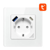 Inteligentná WiFi zásuvka Avatto N-WOT10-USB-W TUYA USB USB-C (biela) 30822