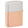 Zippo zapalovač Bimetal Case - Sterling Silver Lid + možnost gravírování