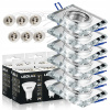 Zápustné stropné svietidlo LEDLUX 5,5 W GU10 zrkadlové