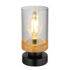 GLOBO 15557T FINCA stolová lampa E27, max. 40W 230V