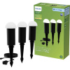 Philips LED 929004659501 Edwina LED vonkajšia stojaca lampa LED 4.5 W čierna; 929004659501