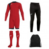 5 kusový brankársky set Joma Goalkeeper, červená Veľkosť: XS
