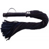 ROUGE Long Suede Flogger Leather Handle Black/Blue