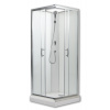 ARTTEC SMARAGD 80 x 80 cm - Sprchový box model 1 číre sklo PAN04574