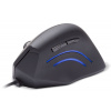 Connect IT For Health ergonomická vertikálna drôtová myš - čierna 14545049