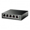 TP-Link TL-SG105PE Easy Smart Switch, 5x GLAN, 4x PoE+, 30W, 52451516