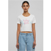 Baby Girl Cropped Tee - white M