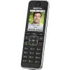 AVM FRITZ!FON C6 Black Edition bezdrôtový VoIP telefón záznamník, detský telefón, handsfree, PIN kód LCD displej čierna; 20002964