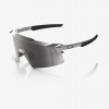 100% Aerocraft, okuliare - Gloss Black Chrome/HiPER Silver Mirror