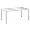 KETTLER Stolová kostra CUBIC 180x95 cm - strieborná