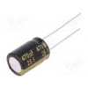 Kondenzátor elektrolytický low ESR THT 470uF 25VDC Ø10x16mm
