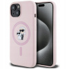 Zadný Kryt Karl Lagerfeld pre Apple iPhone 15 ružový