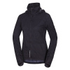 NORTHFINDER dámska neprem. zbaliteľná bunda 2L Northkit, black, L, 104368-269-104