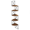 Autronic, Polička, 20cm, MDF staré drevo, ABP-E1051 OLW