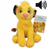 PLYŠOVÁ HRAČKA SIMBA SO ZVUKOM Leví kráľ DISNEY PLYŠÁK PLYŠOVÁ HRAČKA - 20 cm