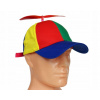 Corbi červená, modrá, zelená, žltá. Universal. (DÚHOVÁ ČIAPKA S VRTUĽOU)
