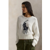 Bavlnený sveter Polo Ralph Lauren 211A96234 biela S