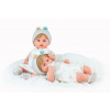 Realistická miminka - mrkací dvojčátka Karlička a Karlíček od španělské firmy Marina & Pau (Mini Reborn Mellizos - 35 cm se speciální váhou )