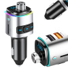 Verk Bluetooth fm transmitter car charger fast 2x usb ilumination