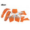 UFO Súprava plastov KTM 125SX+250SX + 450SX+520SX / 01-02 - farba oranžová