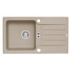Alveus NIAGARA 30 kuchynský granitový drez so sifónom 77,5x43 - G-55 Beige 1076857