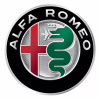 ALFA ROMEO Živicové samolepky na stredy kolies 55mm - 4ks