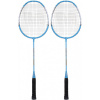 Classic set badmintonová raketa modrá