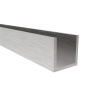 Hliníkový U profil AL-Imitace Nerez 20x20 mm, L3000