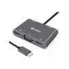 Sandberg 136-35 dokovacia stanica a replikátor portov Kábel USB 3.2 Gen 1 (3.1 Gen 1) Type-C Šedá (136-35)