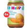 Hipp BIO Zemiaky zelenina a hovädzie mäso 6 x 220 g