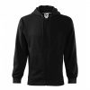 Mikina pánska Malfini Trendy Zipper - čierna, M