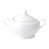 Porcelánová polievková misa Aura Silver 2,8 l AMBITION