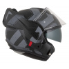 Prilba CASSIDA MULTIFLIP KORP Čierna mat-šedá Veľkosť: XL (61-62 cm)