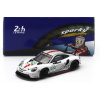 Spark-model Porsche 911 991-2 Rsr-19 4.2l Team Porsche Gt N 92 24h Le Mans 2022 Michael Christensen - Kevin Estre - Laurens Vanthoor 1:64 Bielo-sivo-červená