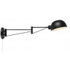 Markslöjd Portland nástenná lampa 1x40 W čierna 108587