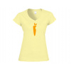 Dámske tričko V-výstrih iMrkev