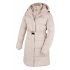 Husky Dámský hardshellový plněný kabát Nerine L beige (Velikost: XL)