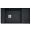 Franke Fresno drez Fragranit FSG 611-88 onyx 877x495,sifón,rošt,sitkový ventil FRA 114.0616.906