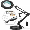LED Lampa s Lupou Kozmetická Stolná Lampa na Kreslenie