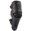 chrániče kolien SX-1 V2, ALPINESTARS (čierna/červená, pár, vel. 2XL)